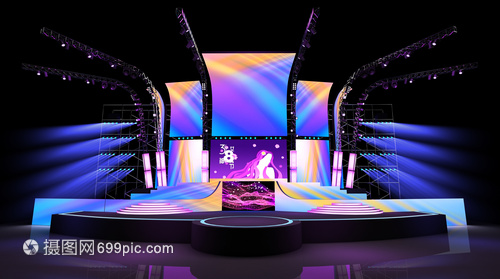 舞臺空間場景與燈光的藝術融合